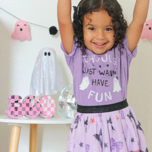 Sweet Wink- Ghouls Just Wanna Have Fun Skirt Set