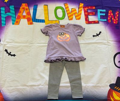 Millie Jay- Jack-O-Lantern Legging Set