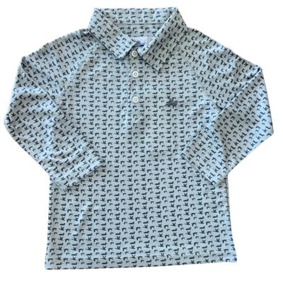SouthBound -Performance  Duck Hunting  L/S Polo Shirt