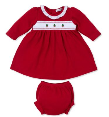 Kissy Kissy- Classic Treasures Holiday Christmas Tree Dress Set