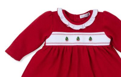 Kissy Kissy- Classic Treasures Holiday Christmas Tree Dress Set