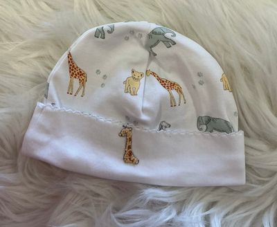 LydaBaby- Peruvian Pima Cotton Animal Footie w/hat