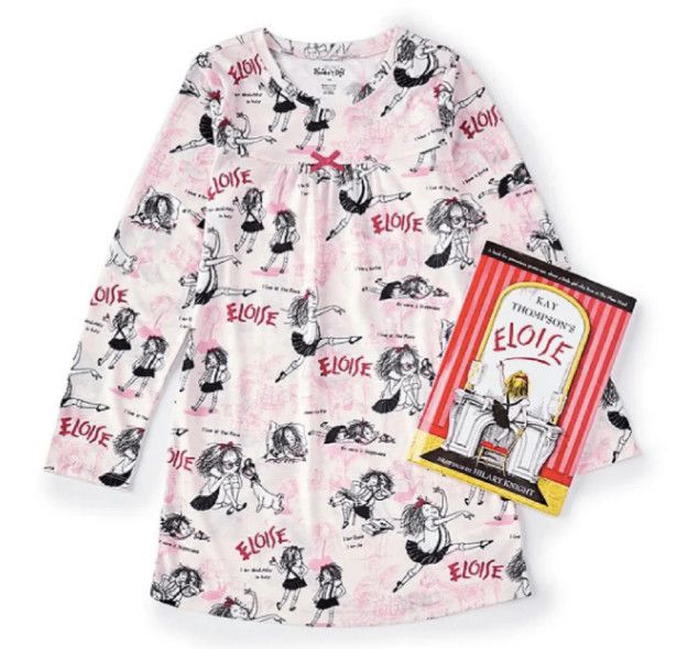 Books to Bed- Eloise Nightdress w/Book