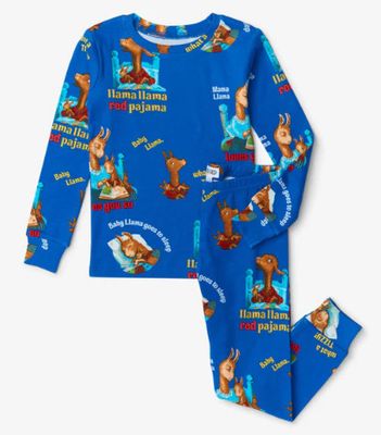 Books to Bed- Llama, Llama Red Pajama PJ Set w/Book