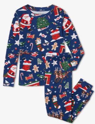 Books To Bed- Twas The Night Before Christmas Pajama Set w/Book