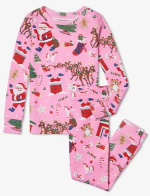 Books To Bed- Twas The Night Before Christmas Pajama Set w/Book