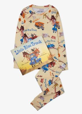 Books to Bed- Little Blue Truck Pajama Set w/Book