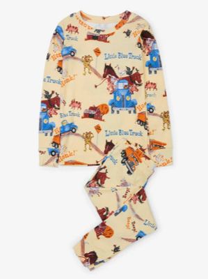 Books to Bed- Little Blue Truck Pajama Set w/Book