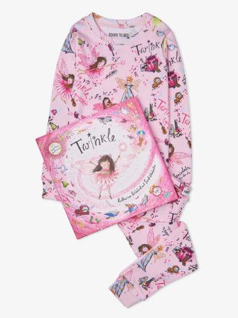 Books to Bed- Twinkle  Pajama Set w/Book