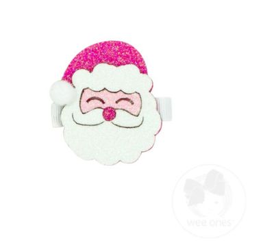 Wee Ones- Layered Glitter Holiday Hair Clip