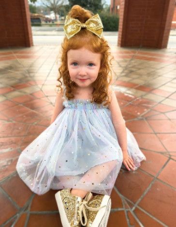 Wee Ones- Metallic Lamé Weebow