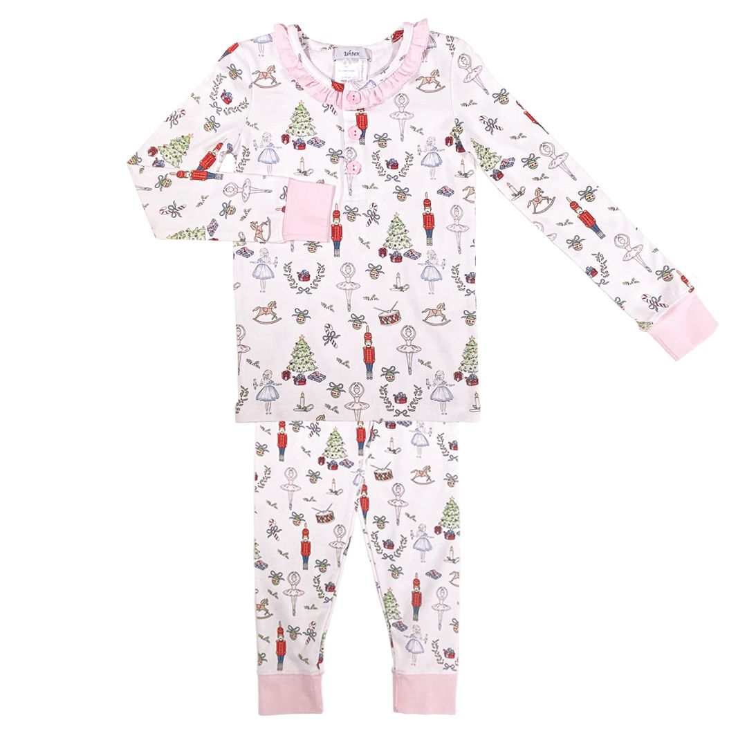 Ishtex Textile- Nutcracker Girl's PJ Set