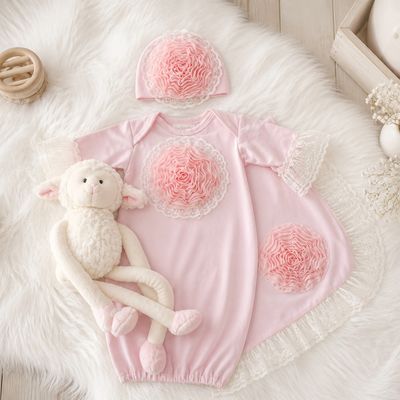 Haute Baby- Pink Lullaby Gift Set