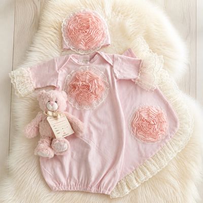 Haute Baby- Pink Lullaby Gift Set