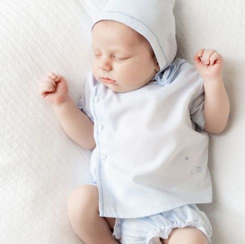 Feltman Brothers- Preemie Boy Elephant Diaper Set w/Hat &amp; Blanket