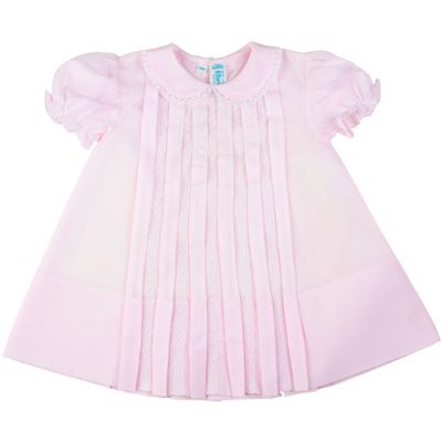 Feltman Brothers- Lace Inlay Pleated Dress