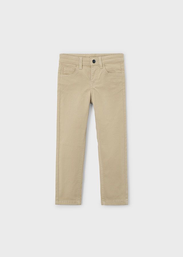 Mayoral- Baby- Baby pants slim fit Better Cotton, Size: 12M, Color: 25 Boletus, Style: 563