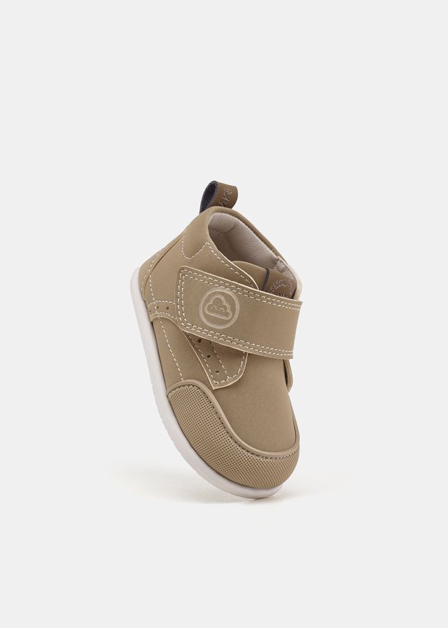 Mayoral- Shoes- Baby Boy Barefoot Ankle Desert Boot, Size: 19 US 3.5C, Color: 21 Beige, Style: 42502