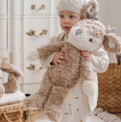 Elegant Baby- Fifi Fawn Bedtime Huggie Plush Toy with Blanket