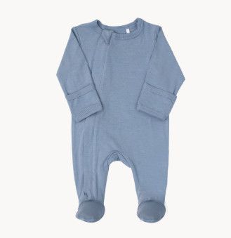 Coccoli- Boy Modal Zipper Footie