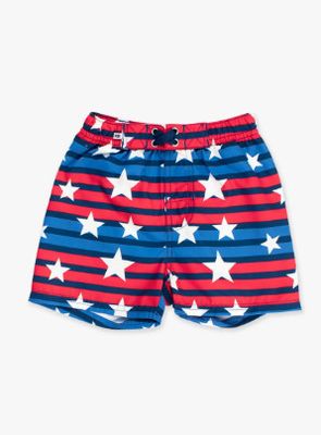 RUGGEDBUTTS- All-American Swim Trunks &amp; Full Zip Rash Guard