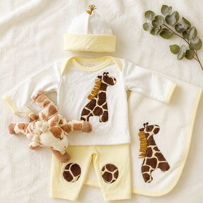 Haute Baby- Jungle Love Giraffe Legging Gift Set