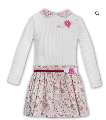 Sarah Louise-Drop Waist Dress