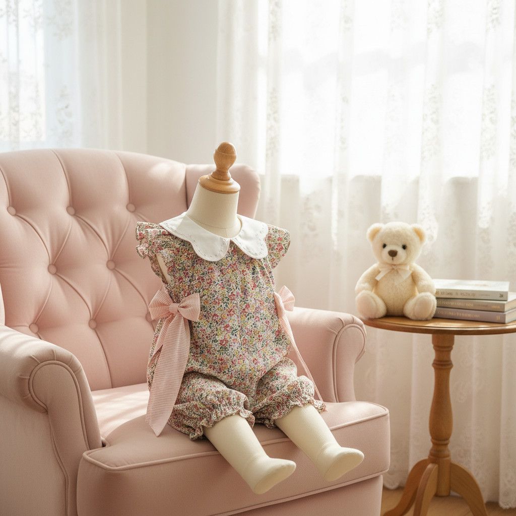 Sophie &amp; Lucas- Bloom Bunch Playsuit