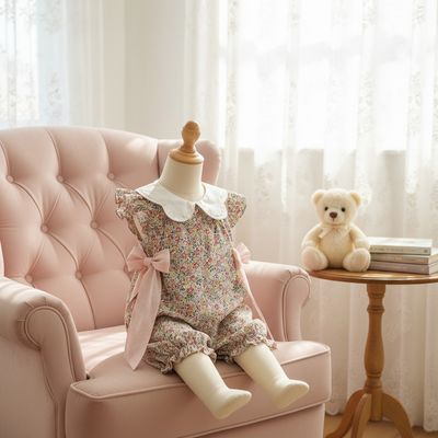 Sophie &amp; Lucas- Bloom Bunch Playsuit