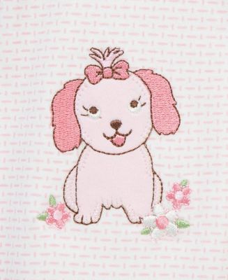 Little Me- Lovely Pups Footie