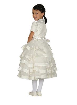 Cinderella Couture- Communion Organza Satin Dress w/Bolero
