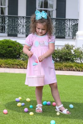 Trotter Street Kids- Bunnies &amp; Baskets Dress