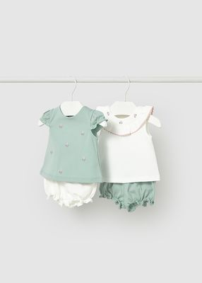Mayoral- Newborn- 4 Piece Mix &amp; Match Bloomer Sets