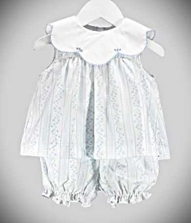 Baby Blessings- Scalloped Aria Set