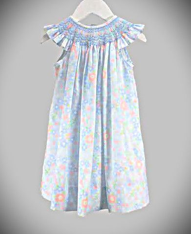 Baby Blessings- Garden Print Gia Dress