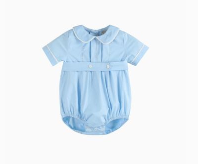 Lil Cactus- Collared Button Belt Creeper with Bonnet