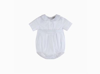 Lil Cactus- Collared Button Belt Creeper with Bonnet