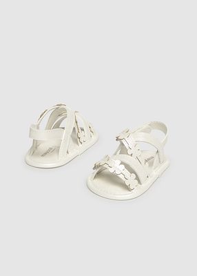 Mayoral- Newborn- Girl Flower Sandals