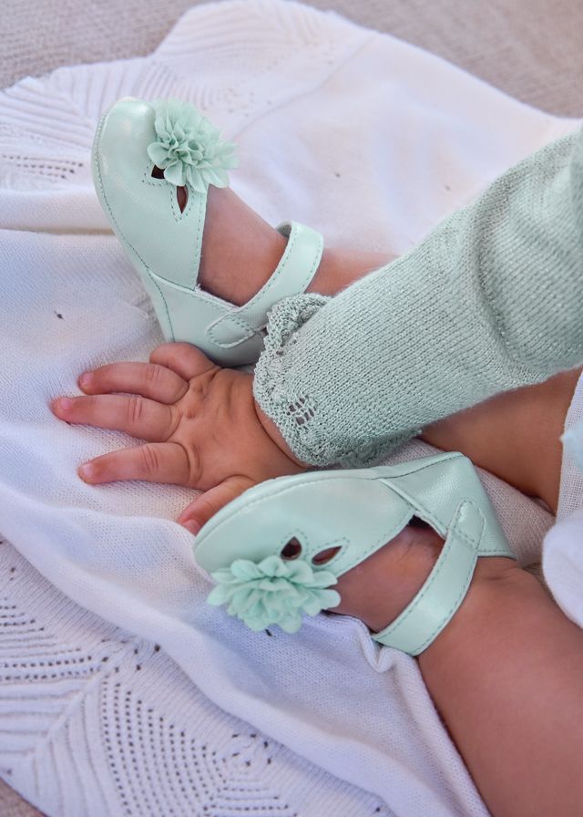 Mayoral- Newborn- Flower Mary Jane