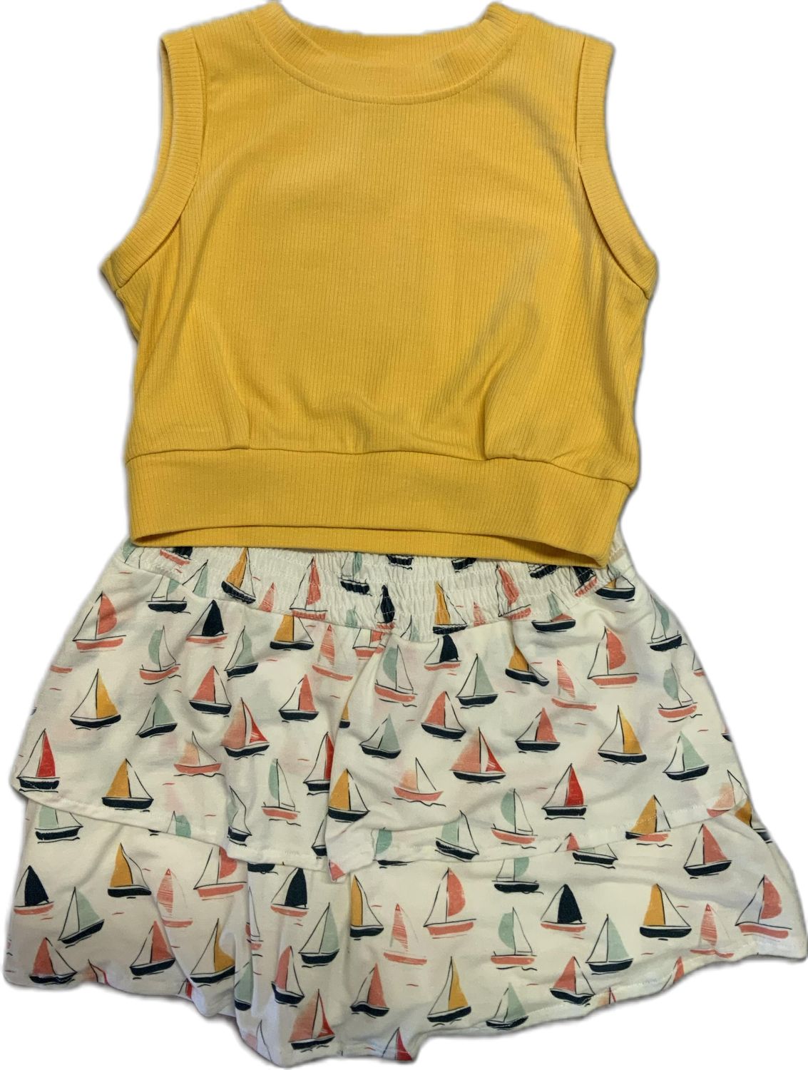 Vignette- Brooke Boats Skort Set