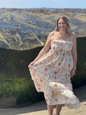 Vignette- Nancy Retro Roses Dress