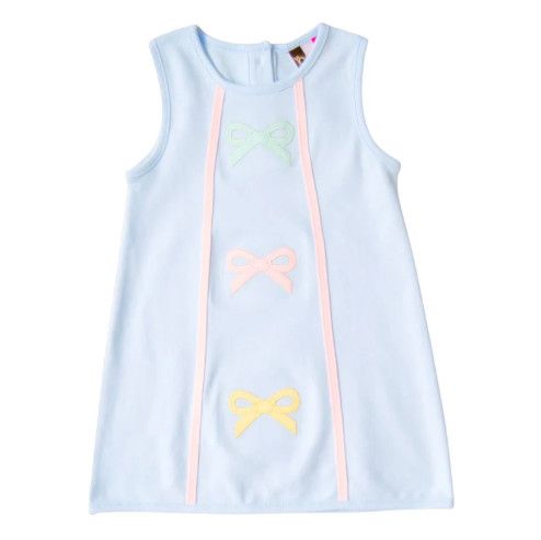 Banana Split- Hadley Bow A-Line Dress