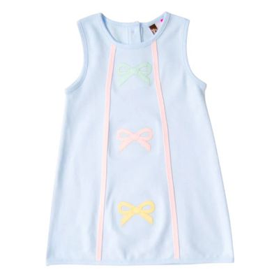 Banana Split- Hadley Bow A-Line Dress