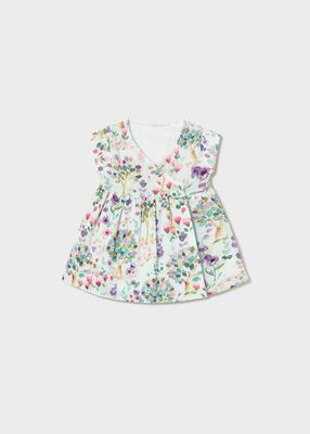 Mayoral- Newborn- Reversible Dress