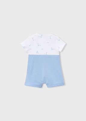 Mayoral- Newborn- Geese Dungaree Romper