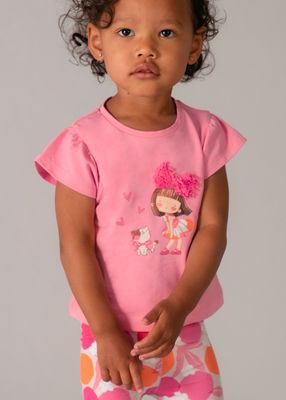 Mayoral- Baby- Printed T-Shirt and Leggings Set