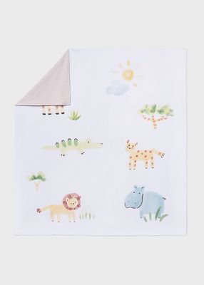 Mayoral- Newborn- Animal Printed Swaddle