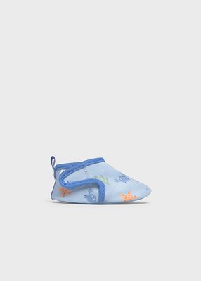 Mayoral- Newborn- Sea Creature Printed Swim Shoes