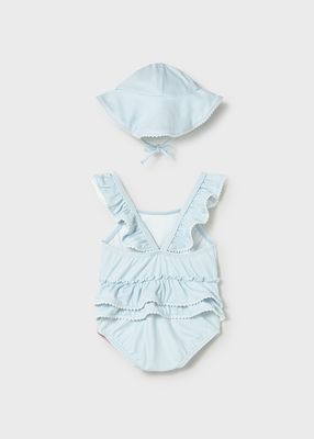 Mayoral- Newborn- 2 Piece Swim Set with Sun Protection