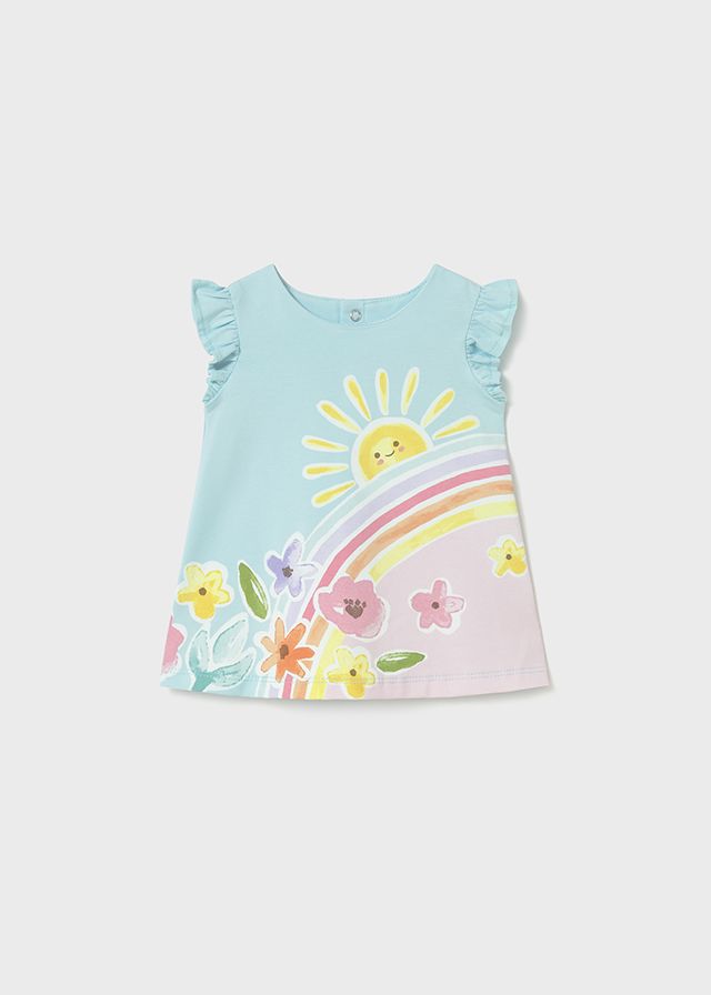 Mayoral- Newborn- Sunshine Printed Knit Dress